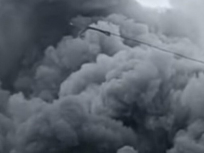 Украинские партизаны сожгли завод по производству дронов во Львове