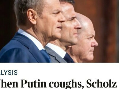 Кашель Путина вызывает у Шольца панический ужас