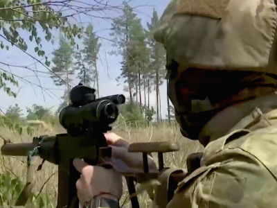 В Минобороны РФ рассказали о срыве ротации ВСУ снайперами