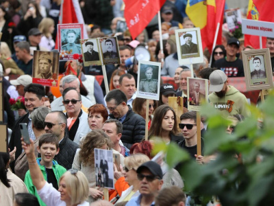 В Молдавии прокомментировали массовый выход людей на 9 мая
