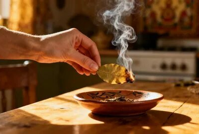 Зачем поджигать лавровый лист: старинный лайфхак, который работает — партнерский материал